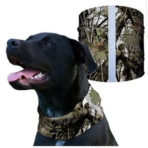 SA SNOW FOREST CAMO Dog Shield Bandana Scarf